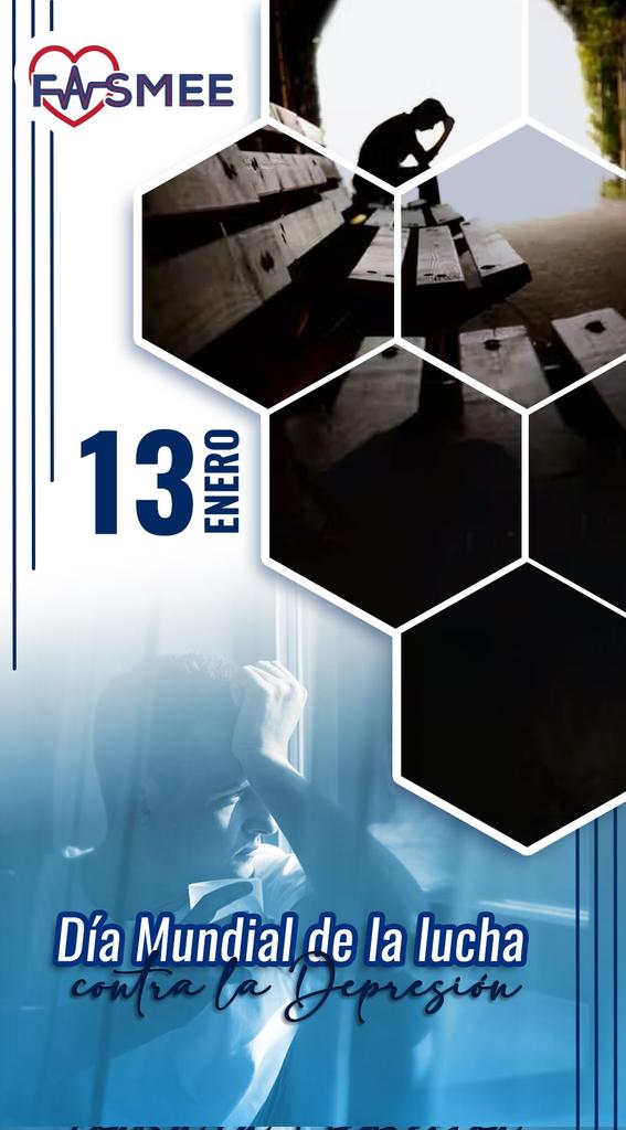 #13Ene
La depresión es un trastorno mental que afecta a más de 300 millones de personas en el mundo. Puede afectar a personas de todas las edades, pero los adolescentes y los adultos mayores son los grupos más afectados.