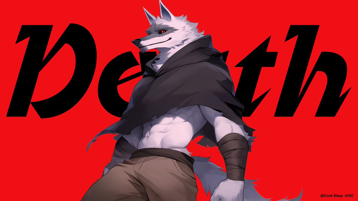 Cook_Sleep164's tweet photo. Death Wolf

I also created many different background versions, hope you like them!

#furryartwork #AIart #deathwolf #pussinboots https://t.co/tLlHYu7xPp