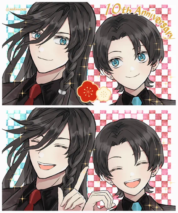 ㊗#刀剣乱舞十周年!
おめでとうございます!!!

これからもずっと推し!!
末永く続いていきますよう
応援しております🌸 