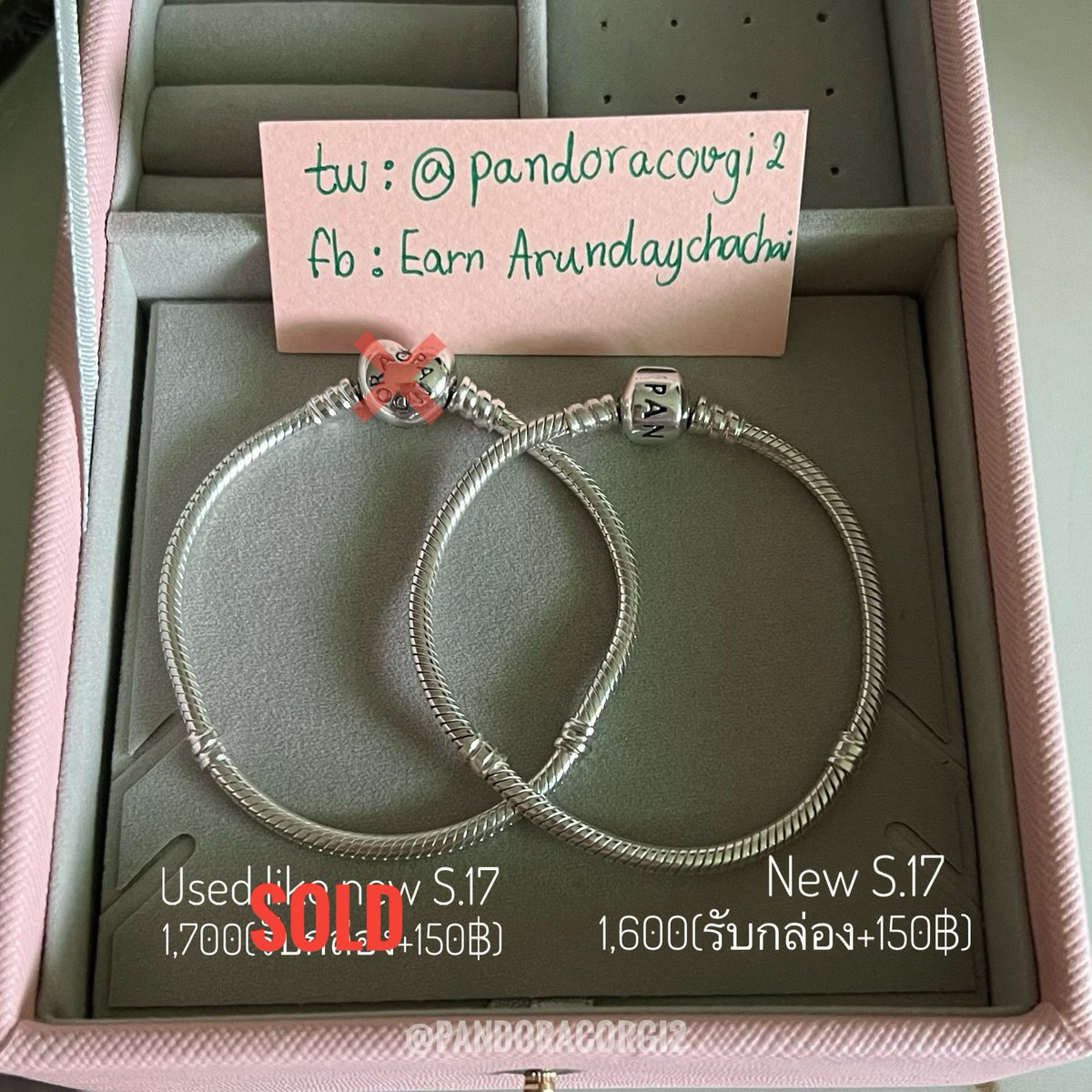 pandoracorgi's tweet image. New / Used  Pandora
ค่าส่ง 40฿ ❌งดต่อราคา❌

- รับกล่องชาร์ม+50฿ 
- รับผ่อนด้วยค่า (ครบส่งของ)🩵

#PandoraThailand #pandorath #pandoraแท้ #ส่งต่อpandora #pandoraมือสอง #pandoraมือ2 #ส่งต่อแพนโดร่า #แพนโดร่ามือสอง #แพนโดร่ามือ2