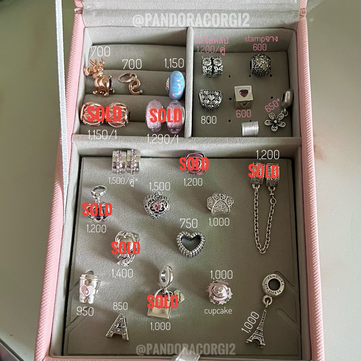 pandoracorgi's tweet image. New / Used  Pandora
ค่าส่ง 40฿ ❌งดต่อราคา❌

- รับกล่องชาร์ม+50฿ 
- รับผ่อนด้วยค่า (ครบส่งของ)🩵

#PandoraThailand #pandorath #pandoraแท้ #ส่งต่อpandora #pandoraมือสอง #pandoraมือ2 #ส่งต่อแพนโดร่า #แพนโดร่ามือสอง #แพนโดร่ามือ2