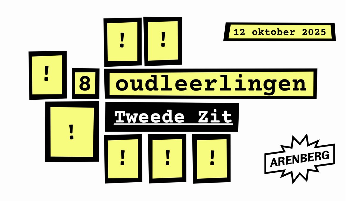 Acht sprekers keren terug naar het podium van #DeSpreekbeurt.
En er is maar één manier om een ticket te scoren.
Investeer in Het Opstel, en wij belonen je met een topmiddag!
💶 nl.ulule.com/despreekbeurt
