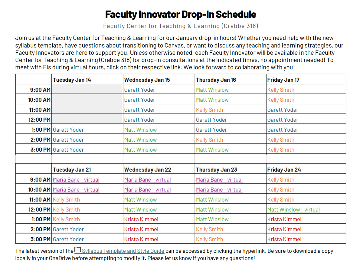 Faculty Center for Teaching & Learning @ EKU tweet media