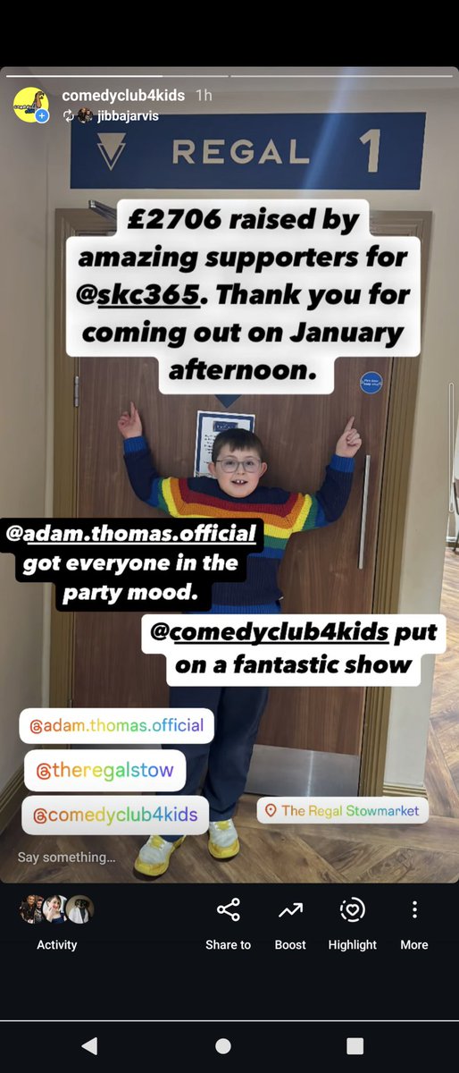 Comedy Club 4 Kids tweet media