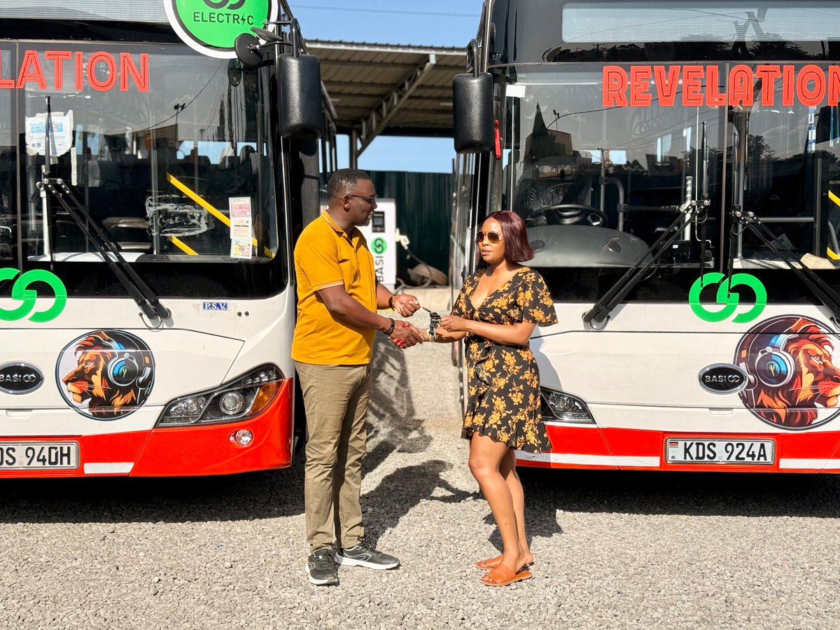 Umoinner Sacco says Yes! to e-mobility!
We are excited to welcome Umoinner Sacco to the electric revolution! Their new electric buses are now serving the Umoja - Donholm - Jogoo Road - CBD route. Welcome aboard, Umoinner!
#ElectricMobility #Roadto1000 #Umoinnergoesgreen