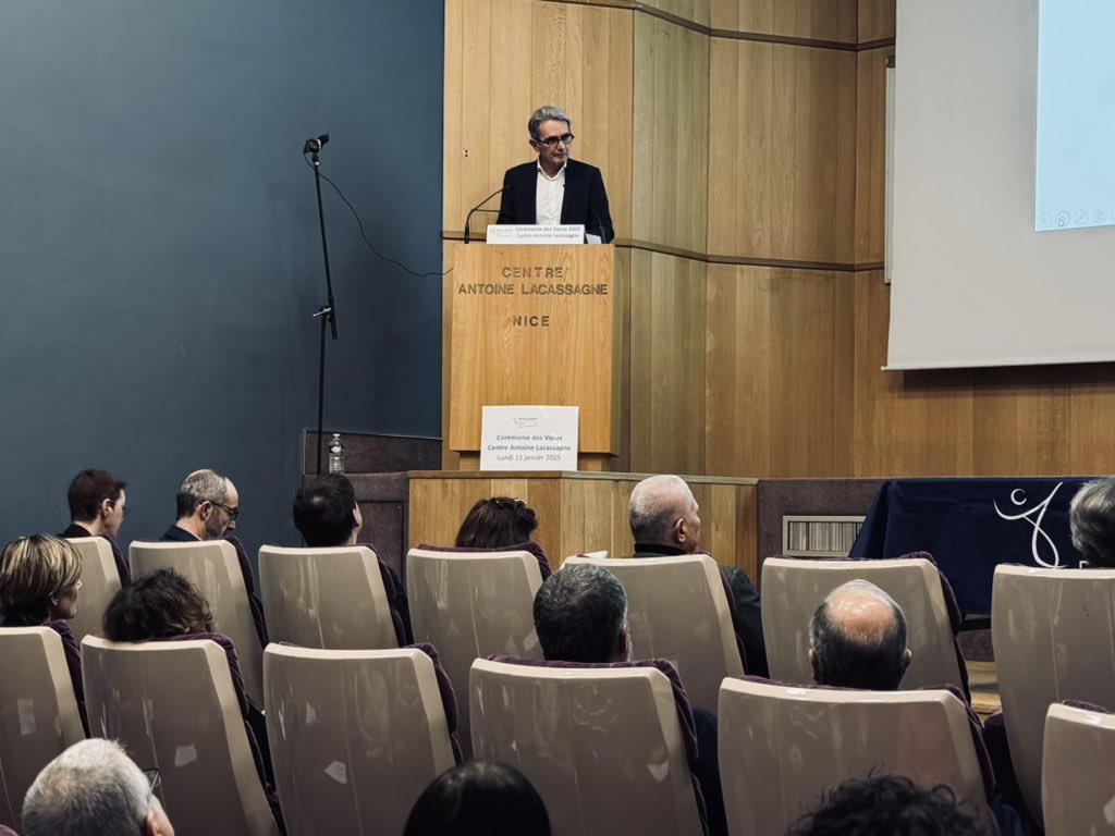 Pr. Laurent Castillo (@prlcastillo) on Twitter photo Le centre <a href="/Lacassagne_Nice/">Centre A. Lacassagne</a> est à la pointe de l’innovation sur la lutte contre le cancer.
C’est avec un immense plaisir que j’assiste aux vœux du Pr. <a href="/Emm_BARRANGER/">BARRANGER Emmanuel</a> et de ses équipes. Une nouvelle année pleine de défis au service des patients ! Le centre <a href="/Lacassagne_Nice/">Centre A. Lacassagne</a> est à la pointe de l’innovation sur la lutte contre le cancer.
C’est avec un immense plaisir que j’assiste aux vœux du Pr. <a href="/Emm_BARRANGER/">BARRANGER Emmanuel</a> et de ses équipes. Une nouvelle année pleine de défis au service des patients !