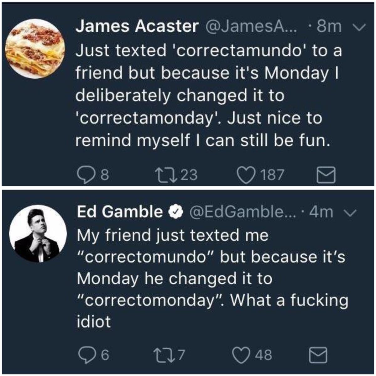 OfAcaster's tweet photo. Happy Monday https://t.co/vXWdNtxgR3