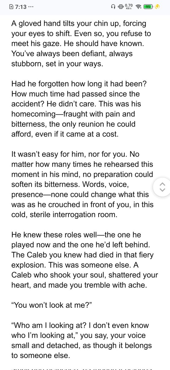 mochionmars's tweet photo. "A Stormy Reunion" - Caleb angst and my entry #LoveandDeepspace  #CalebReturns https://t.co/VAXg2SXCoo