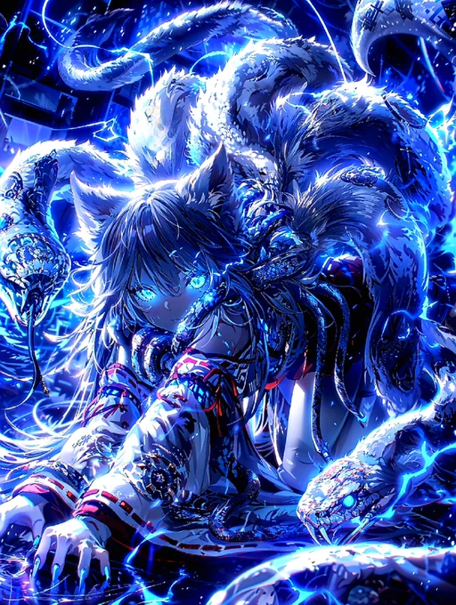 蛇股猫 