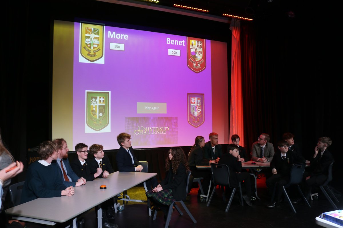 PrincethorpeCol's tweet image. It’s time once again for Austin, Benet, Fisher and More to go head-to-head in our annual House University Challenge. Super huge good luck to everyone taking part in what is always a hotly contested competition! #princethorpecollege #housecompetition #universitychallenge