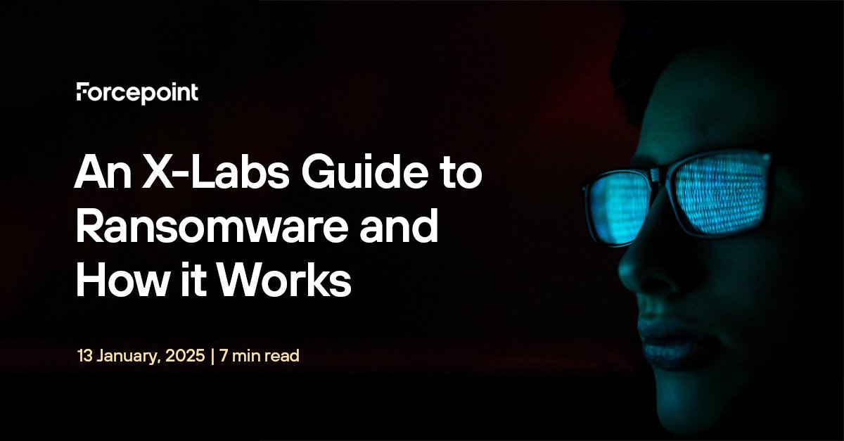 ForcepointLabs's tweet photo. Ransomware attacks will continue to accelerate in 2025. Prashant Kumar takes an X-Labs view of ransomware to show how it works. https://t.co/anZu1TEcHL https://t.co/DC3aZuBZ4Y