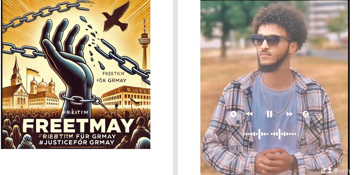 Tesfit95's tweet photo. #Grmay is not a criminal, the Stuttgart courts are using an innocent youth as a threat, Grmay is an oppressed #Eritrean like all others who are fighting for justice, against the #PFDJ regime and not against the laws of Germany, justice. #FreeGrmay
#TransnationalRepression
#Eritrea #BlueRevolution #NoMorePFDJTerror
@Stuttgart_stadt @RegierungBW
@StZ_NEWS @pp_stuttgart @bpol_bw @LkaBaWue @KM_BW @SWRAktuellBW
@badischezeitung @bwegtBW @StN_News @LaenderKultur @TransnetBW @UmweltBW
@Landtag_BW @SZ @SZ_Wirtschaft @Uni_Stuttgart @mwk__bw @BILD_Stuttgart @gruenestuttgart
@DasStadtPalais @DerDanyal
@WinneHermann @Muhterem_Aras
@OlschowskiPetra @sengelmann
@annachristmann