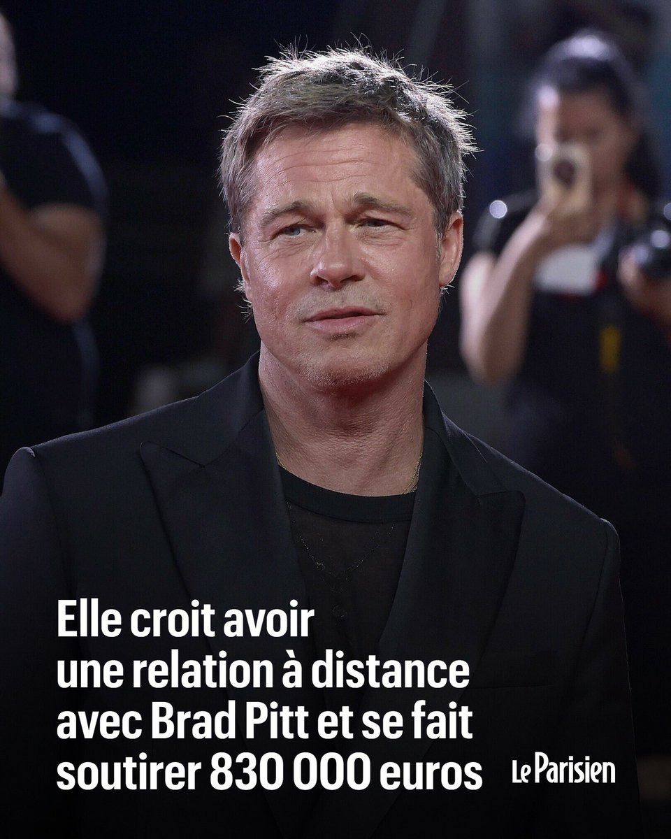 le_Parisien's tweet photo. Les «brouteurs» se faisaient passer pour Brad Pitt pour la séduire : Anne, Française de 53 ans, a divorcé et a tout perdu à cause de cette invraisemblable arnaque
➡️ https://t.co/08I9NpfsKK https://t.co/I8YsB6dGwc