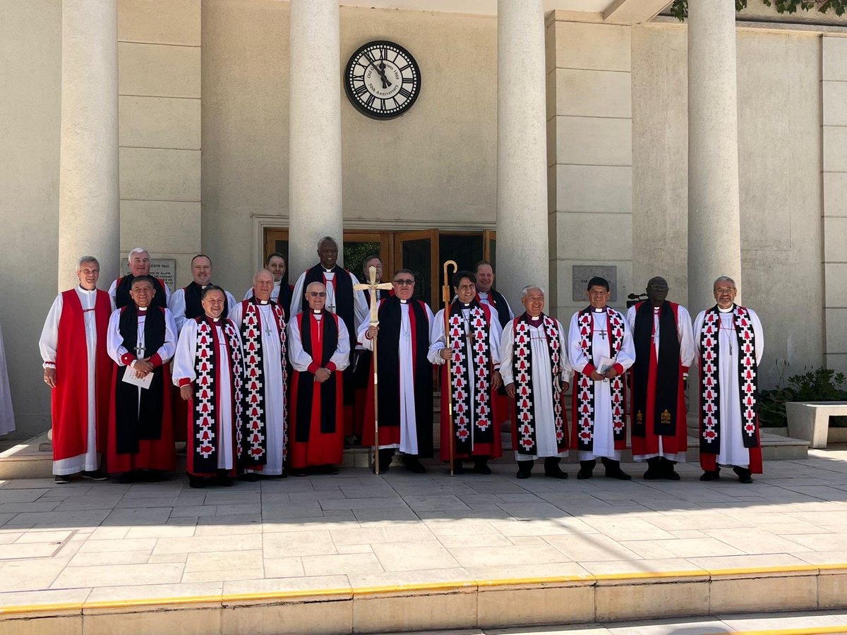 Honored to be in Chile for the investiture of the New Archbishop and celebrating Archbishop Tito’s retirement. ++ Enrique, GAFCON Primates welcome you. Gloria a Dios