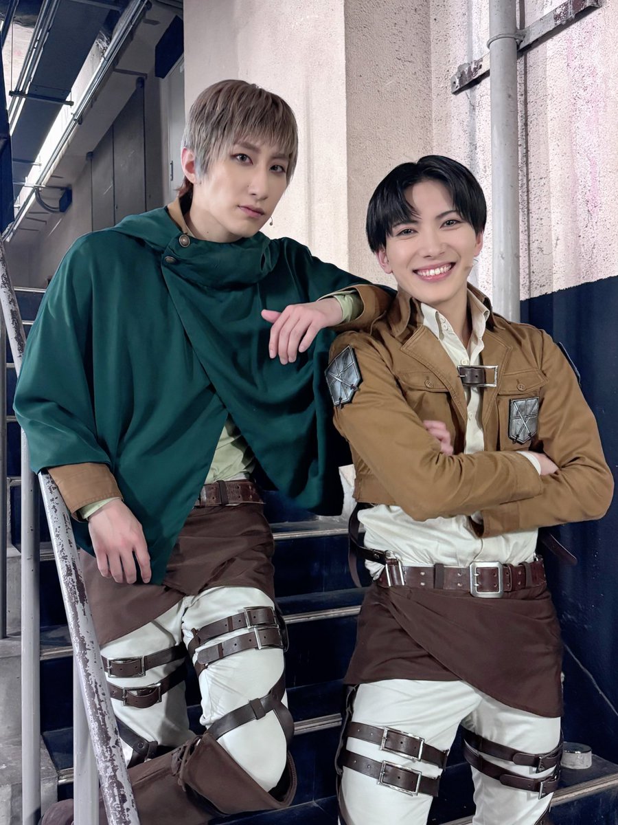 fukuzawayuu's tweet photo. 進撃の巨人-the Musical-
全公演終わりました

皆様本当にありがとうございました！
全ての方に感謝です！

ジャンありがとう

またね https://t.co/nLBZbPirF0