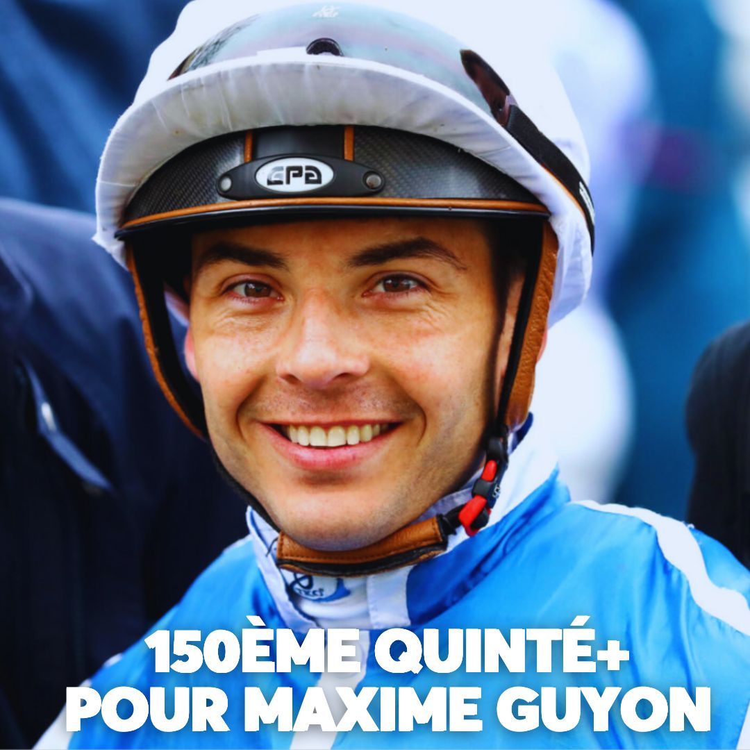 equidia's tweet image. ⚡️ Maxime Guyon, puissance 150 !

🗞️ La Cravache d'Or en titre remporte le 1⃣5⃣0⃣ème Quinté+ de sa carrière ce lundi grâce à sa victoire dans le Prix de Languedoc avec Make A Wish.