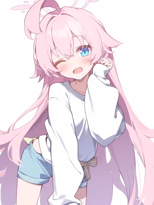 おじさん汗かいちゃったよ #ブルアカ 