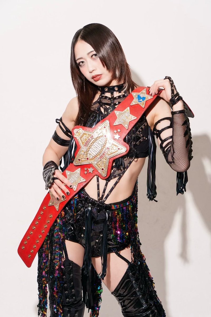 第20代ワールドオブスターダム チャンピオン😛👑🖤 #STARDOM