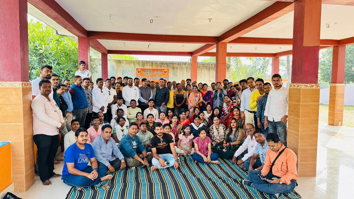 Get together of our Hope Is Life members at Mangala mandira , Penthakata, Puri