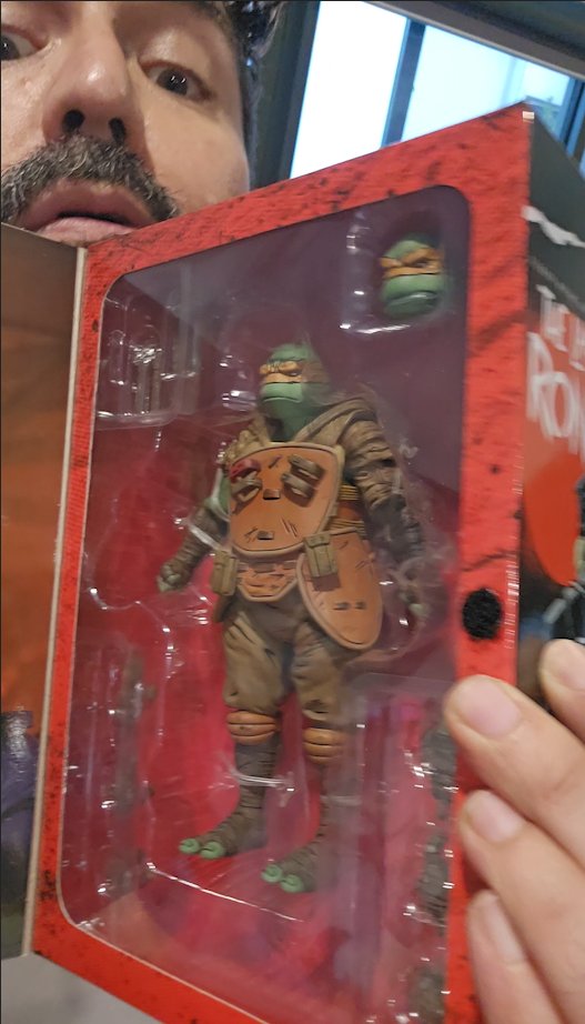 Mi Primera Figura del Año! Neca Miguel Angel The Last Ronin.  

#aliexpres... youtu.be/Eg8_1Z2IhZ8?si… via <a href="/YouTube/">YouTube</a>