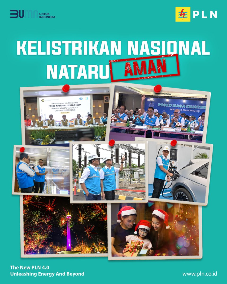 heyking_xone's tweet photo. Stabilitas listrik saat Nataru, bukti komitmen PLN dalam menjaga keamanan energi
#PLNuntukIndonesia https://t.co/9g5bB0IjLZ