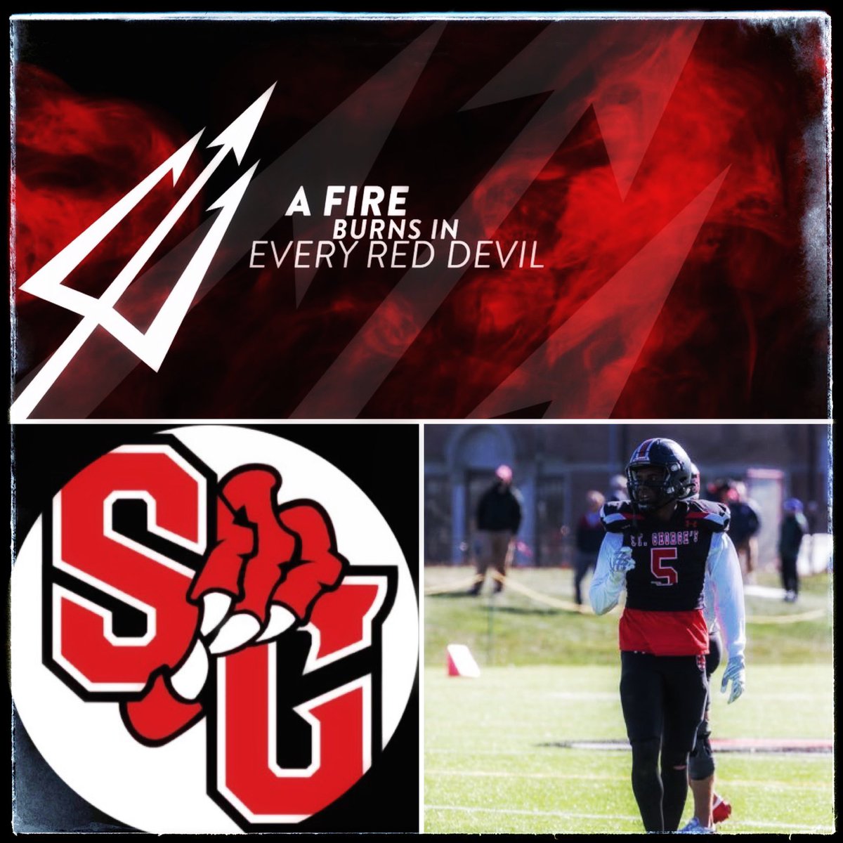 O F F E R E D🤝

Congrats to <a href="/SGfootballRI/">St. George’s Football</a>’s 6’3 two-sport ATH <a href="/TheBrysonCarter/">BRYSON CARTER</a>’25 earning an offer from <a href="/DCRedDevilFB/">Dickinson Football</a>‼️#d3fb