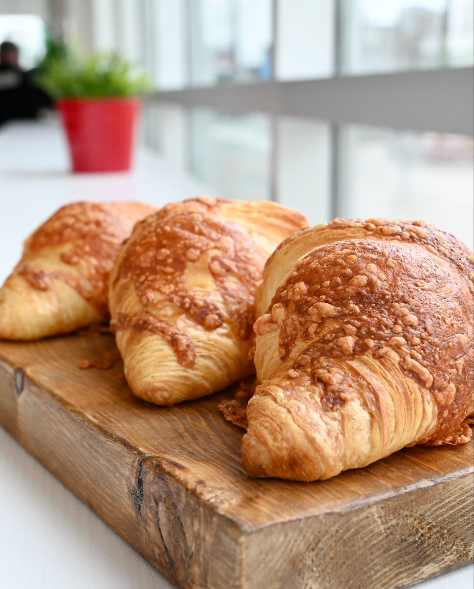 Golden, flaky, and baked fresh daily – our croissants are the perfect treat! 🥐✨

Whether you’re enjoying one with your morning coffee or grabbing a few to go, each bite is pure buttery bliss.

.
.
.

#FreshlyBaked #CroissantLovers #PastryPerfection