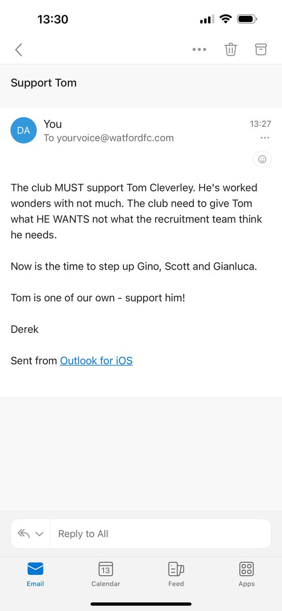 #backtom #watfordfc #dnsye