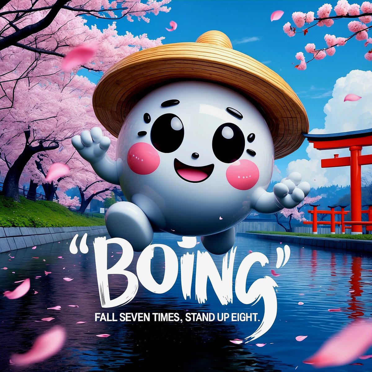 BOINGToken's tweet image. "Fall seven times, stand up eight."
-Japanese Proverb

Every fall is not an end but a chance to bounce back stronger.

BOING is here to remind you that resilience is the key, and together, we can rise above any challenge.

🌸 Share your story of bouncing back!

#BOING #BounceBack