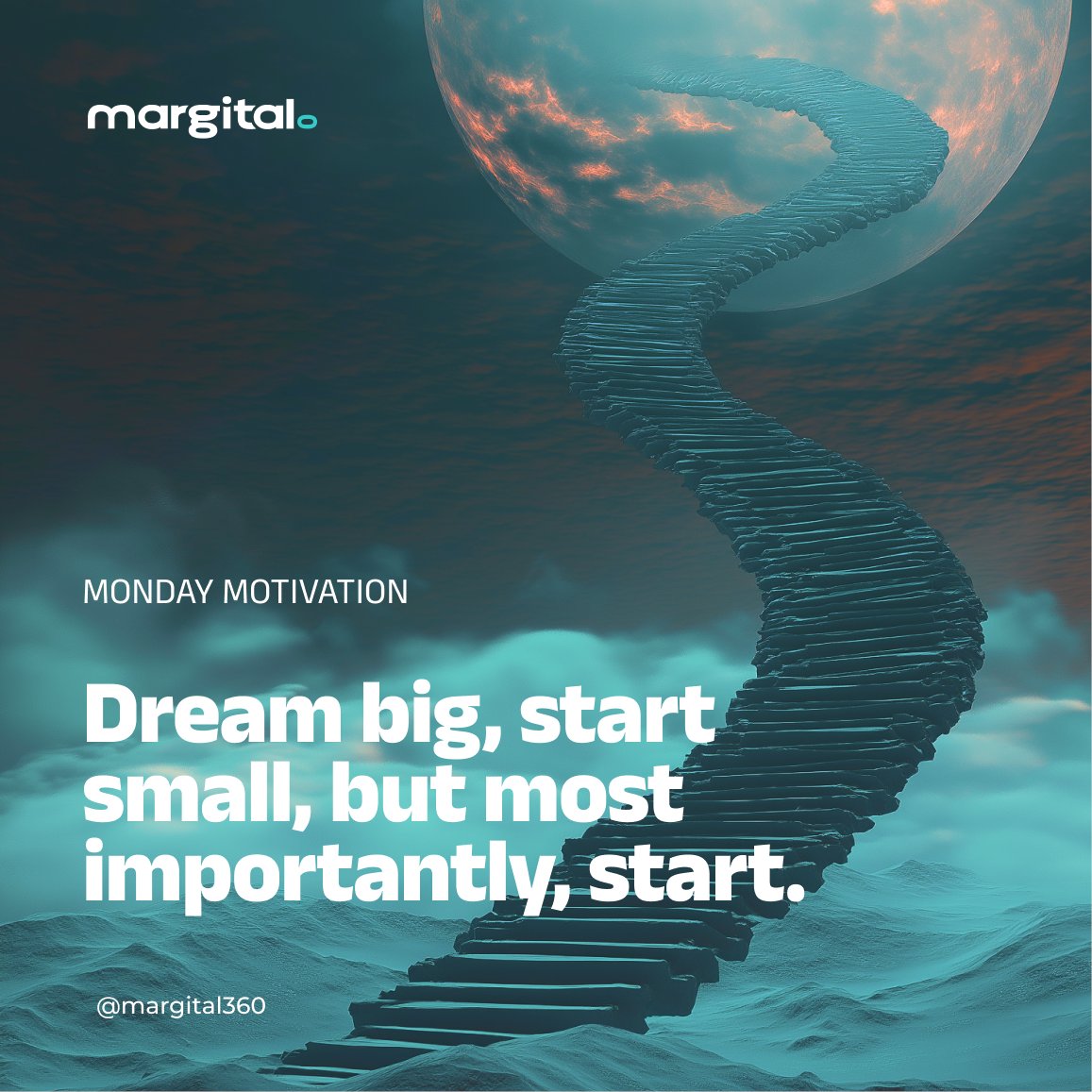New week!

What’s your #1 goal for this week?

Drop it in the comments!

#MondayMotivation #GoalSetting  #MargitalDigital #DigitalMarketing #Success
