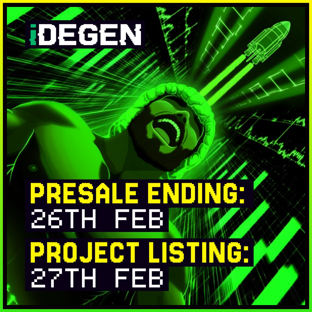 iDEGEN UPDATES tweet media