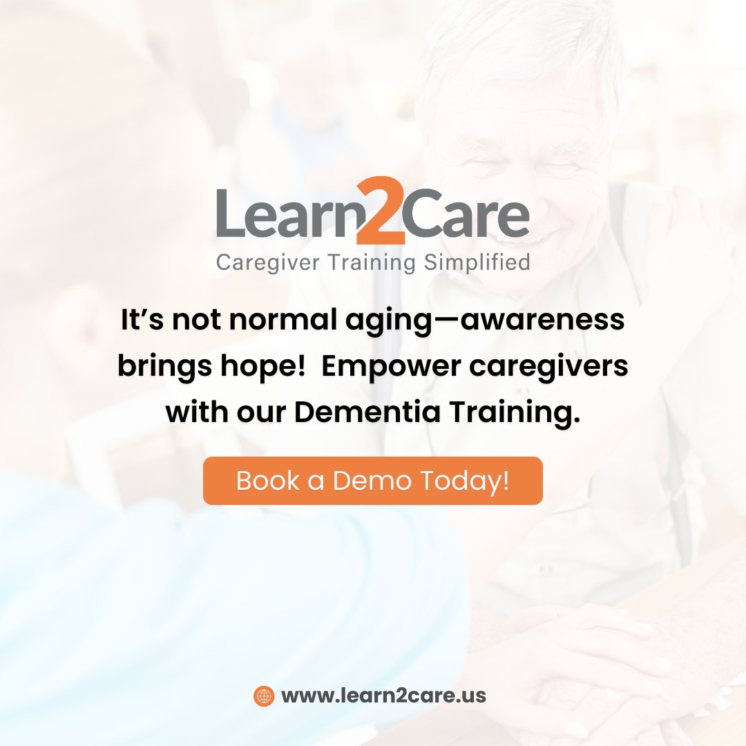 Learn2CareUS's tweet image. Hope &amp;amp; Help for Dementia and Alzheimer’s - Dementia Awareness Track 🌟

Understanding dementia and Alzheimer’s is the first step towards better support and care. 

#HopeAndHelp #DementiaAwareness #AlzheimersSupport #CompassionMatters #Learn2Care