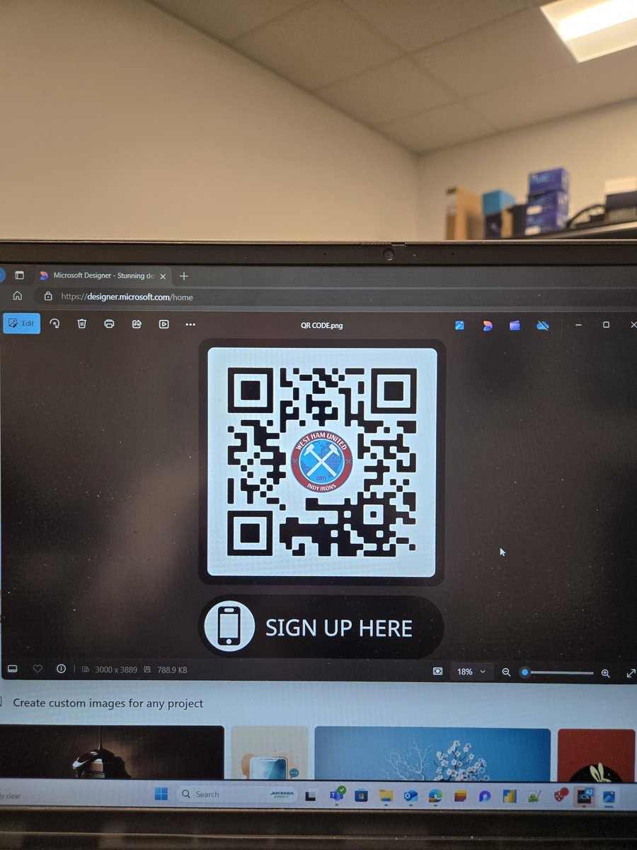 Join the club through the QR Code or WHUFC.com/Imdy-Irons. Joining any West Ham Supporters' Club is always free. We are as interactive as you want to be, never judged. We welcome EVERYONE!!! 

#westham #westham_us #WestHamWomen #westhamsupporters #WestHamIsMassive #COYI