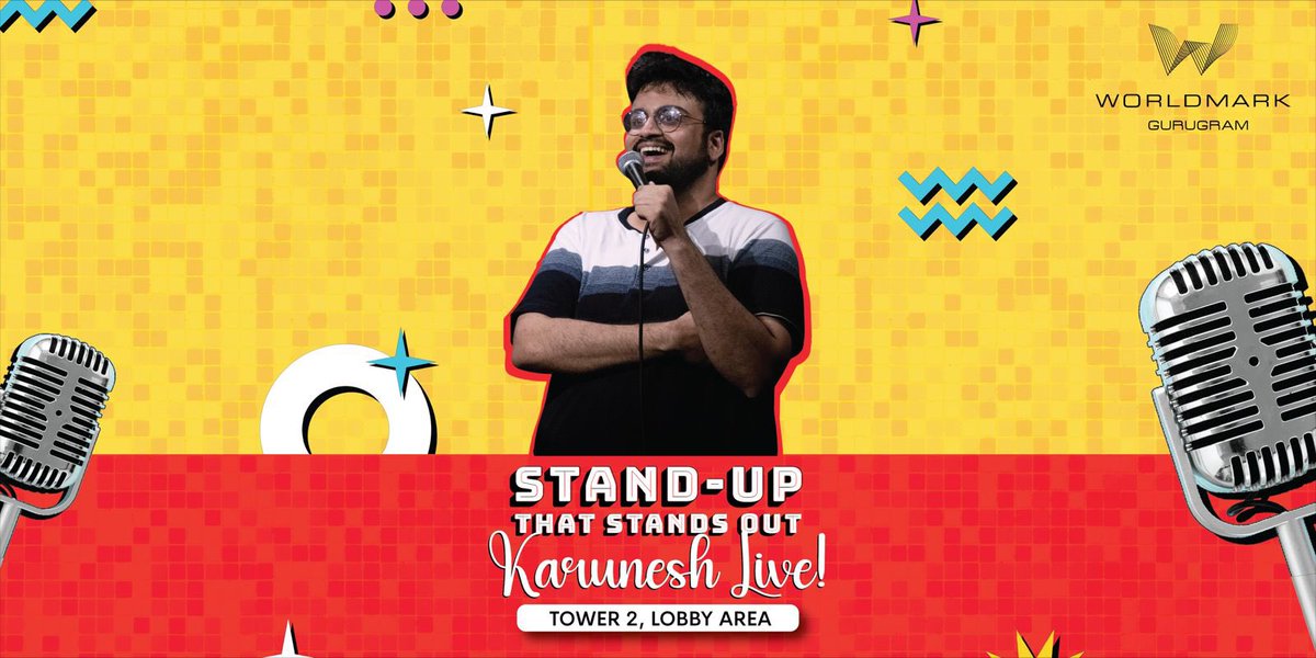 punchliners_in's tweet photo. Last 63 tickets left!! 
 #KaruneshTalwar performing Live at Worldmark ,#Gurgaon. Book your tickets on:
https://t.co/SbBF7PRx2D https://t.co/2s4INTnqnY