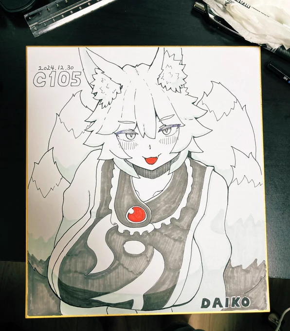 #三連休はフォロワーが増えるらしい 東方のケモミミ娘たちを描いていますよろしこ 