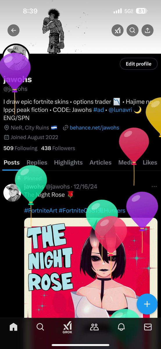 jawohs's tweet photo. It’s balloon day 🥳🎉 https://t.co/4btNwKubje