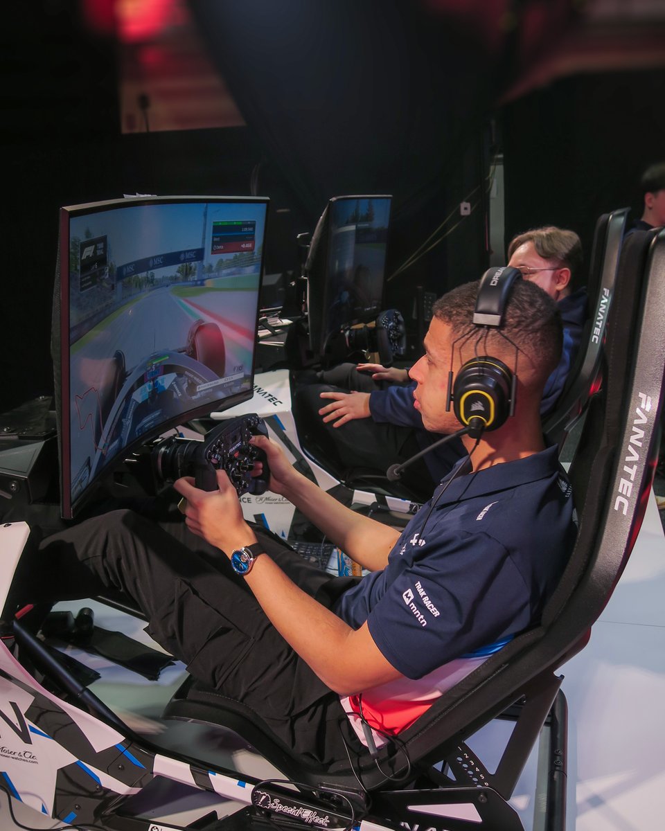 Alpine Sim Racing (@alpinesimracing) on Twitter photo It's been a busy morning checking out the rigs and getting comfy for <a href="/jonitormala/">Joni Törmälä</a> and <a href="/JoshIdowu_/">Josh Idowu</a> 🏎️🏁
Got any messages for the boys?! 💥 It's been a busy morning checking out the rigs and getting comfy for <a href="/jonitormala/">Joni Törmälä</a> and <a href="/JoshIdowu_/">Josh Idowu</a> 🏎️🏁
Got any messages for the boys?! 💥