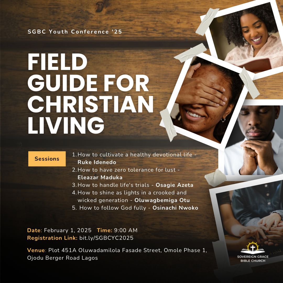 SGBCLagos's tweet photo. 📌 SGBC Youth Conference '25 is around the corner!

🗓️ *Saturday, February 1*

To register:
https://t.co/mI1yVt3qcf https://t.co/cIHDaSMaPQ