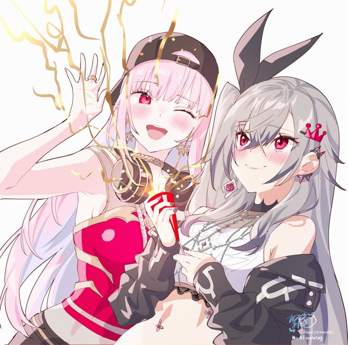 Senpai &amp; Kohai先輩と後輩Congratulations on 2.5 million #callillust #リオナート 