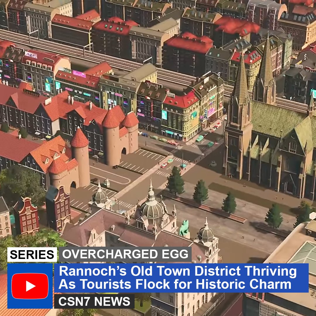 CSN__7's tweet image. In the latest episode of Rannoch, #CitiesSkylines; @OverchargedE show us around the historic district know by locals as Old Town
youtu.be/5ksT4iPYi6I?si…