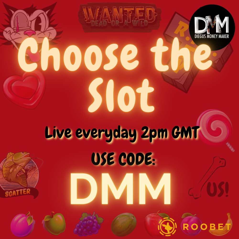 DIEGUS_MX's tweet photo. 💸 CASH DROPS EVERY 15 MINS! 🎁 

$2,000 Bonus BUYS + Predict Ending Balance🎰

LIVE NOW - https://t.co/OPILmm99mL 👈

PROMOS - https://t.co/u6MmfNhDCo 💎

LEAVE YOUR SLOT CALL IN THE COMMENTS DOWN BELOW!!! 🎰

#Roobet #SlotCall  #DMM #DiegusMoneyMaker #Hunt