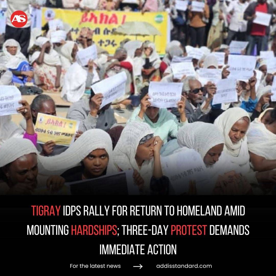 #Ethiopia: #Tigray IDPs rally for return to homeland amid mounting hardships; three-day protest demands immediate action, Organized by the Tsilal Western Tigray Civil Society, the protest, titled Yak’el (“Enough is Enough”), aims to spotlight 

1/2
