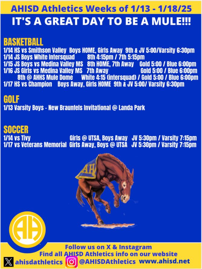 AHISD Athletics (@ahisdathletics) on Twitter photo 