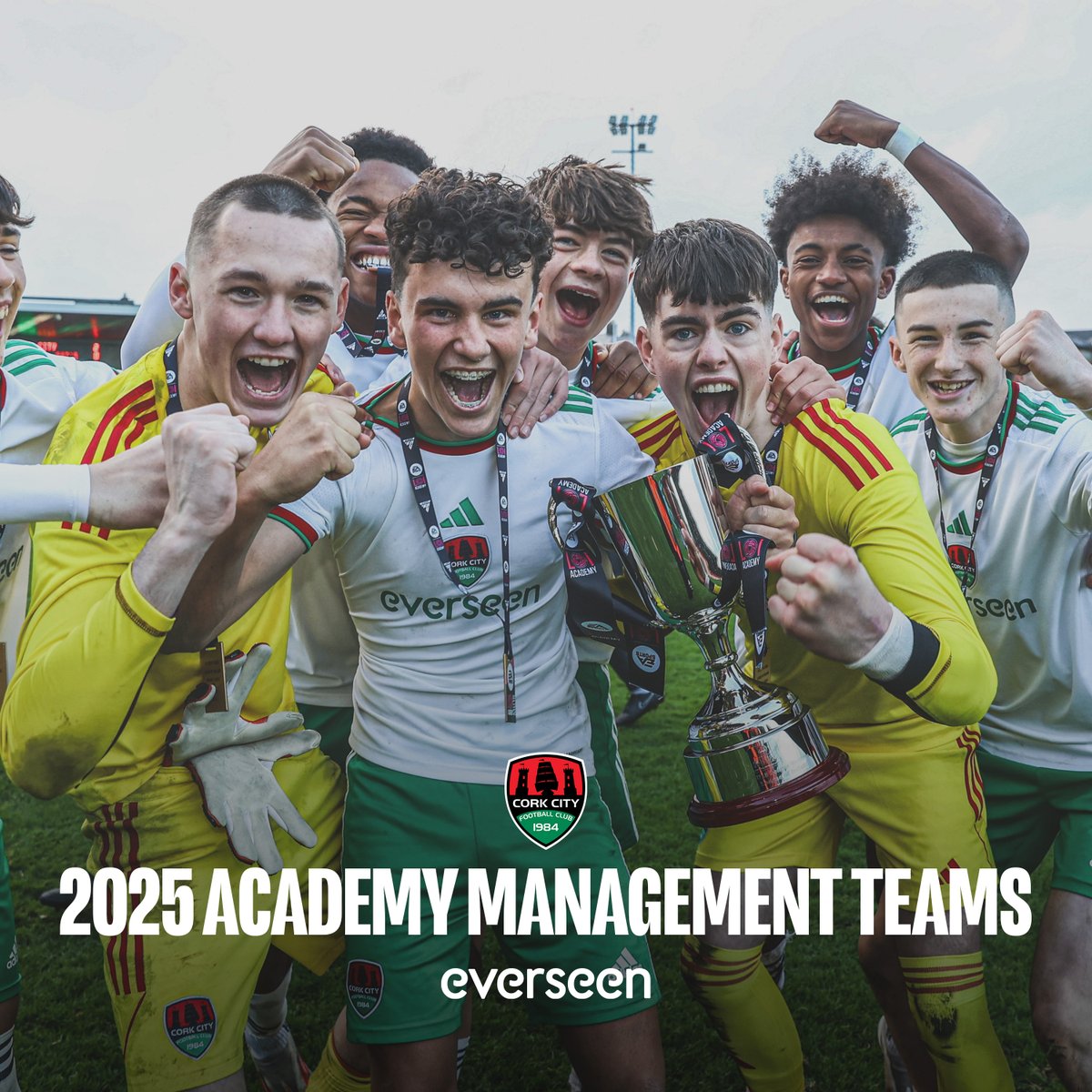 CorkCityFCAcad's tweet photo. Cork City FC are delighted to confirm management teams for our Men’s Academy sides for the 2025 season 📝

Full story 👇🏼
https://t.co/pLUEm4B0bn

#CCFC84 🇮🇹 https://t.co/jWwHMCYoJm