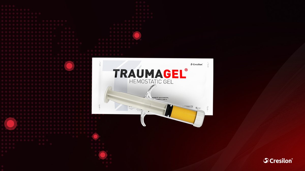 TRAUMAGEL® is now available nationwide to EMS agencies, first responders, emergency departments, and trauma centers across the U.S.

Our revolutionary plant-based hemostatic gel, TRAUMAGEL, is supplied in a 30 mL sterile prefilled syringe, requires no preparation, is easy to