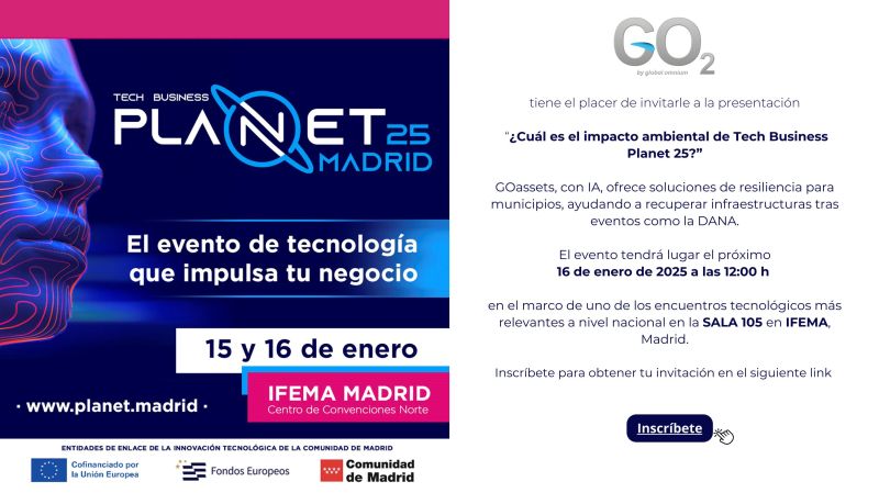 victor_fuertes_'s tweet photo. Tech Business PlaNET Madrid 25 Madrid.

El próximo 16 de enero, a las 12:00h, sala 105 de @IFEMA , tendrá lugar el acto organizado por @go2ods  de @GlobalOmnium , Fundación Privada Empresa &amp; Clima y Emerita Resources España

@MadridNetwork 
@ComunidadMadrid  @MADRID  
#objetivo17 https://t.co/cya1evIurK