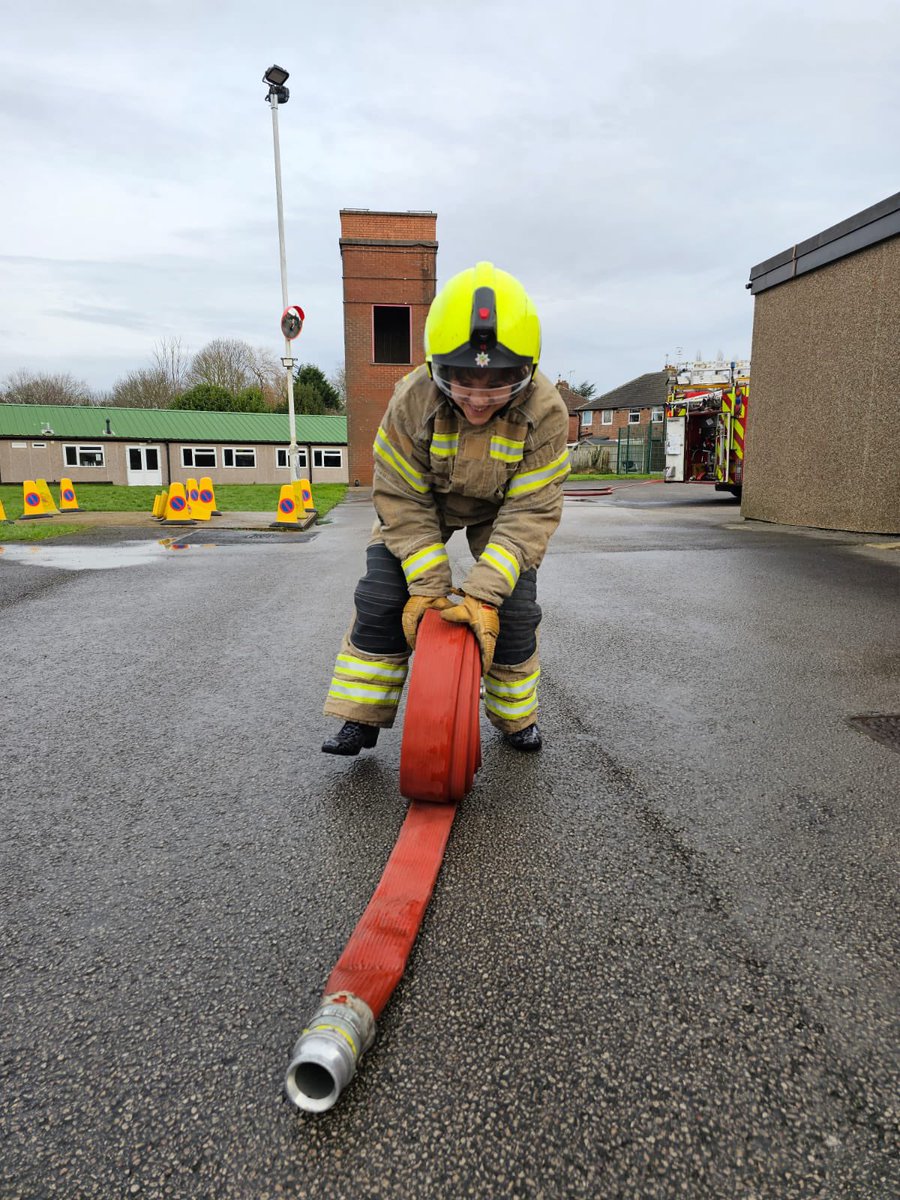 We are half way through our quarterly ‘one team day’ with the fabulous <a href="/GouldenAmy/">Amy Goulden</a> from community safety! So far a BA Drill, hose running and a briefing about the new look community safety and engagement team.