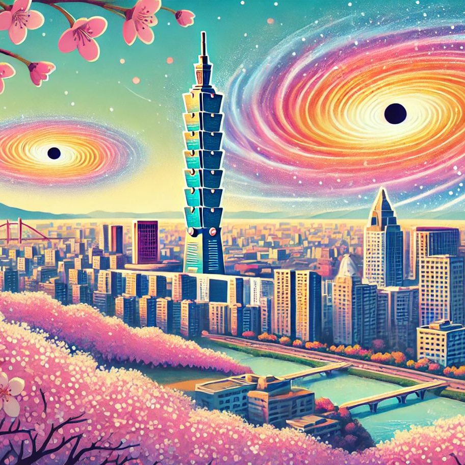 Hello All, HNY 🎆🎇

Heads up on a APCTP GW workshop in Academia Sinica, Taipei, April 20-25: sites.google.com/apctp.org/apct…

It’s a small workshop, but registration is free, and contributed talks &amp; posters are welcome. Please share to interested parties 🙏🏽

(Photo below AI-generated)