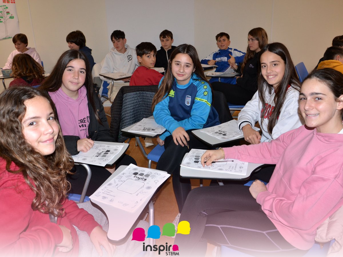 CFSomorrostro's tweet photo. 🚀 #InspiraSTEAM arranca en Somorrostro
Nuestro alumnado de 1º ESO trabaja con mentoras para romper estereotipos y valorar la diversidad en las STEAM🌟
👩🔬 ¡Un proyecto con @deusto que impulsa la igualdad en ciencia y tecnología!
@Ikastetxeak @MujerTekSpace https://t.co/CbTZeRoFnF