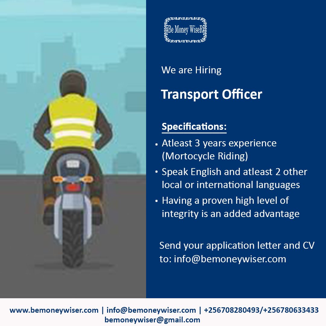 #jobs
#JobsInUganda